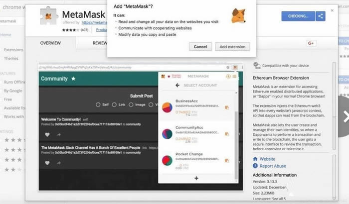 metamask小狐狸钱包官网3.2版的简单介绍
